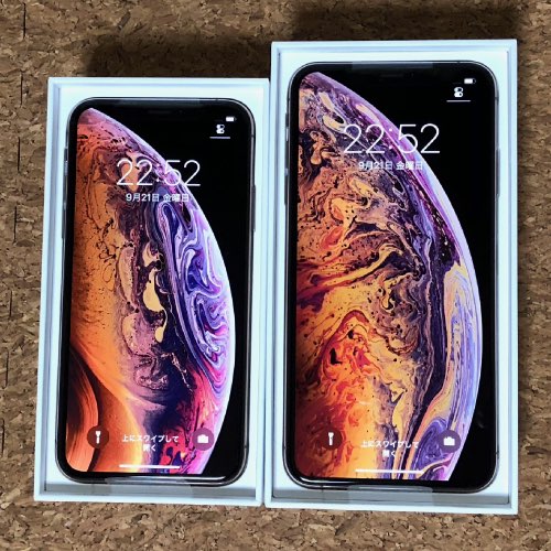 iPhoneXSとiPhoneXSMax