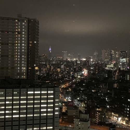 サンシャインシティプリンスホテル新宿夜景