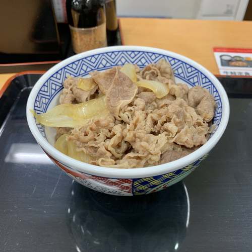 スーパーフライデー吉野家牛丼並盛