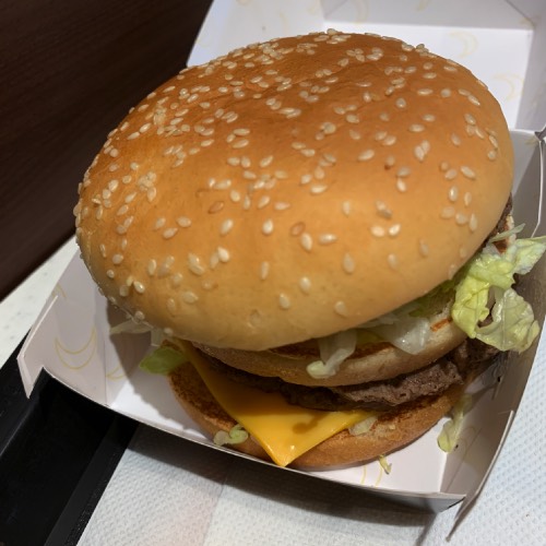 夜マックの倍ビッグマック