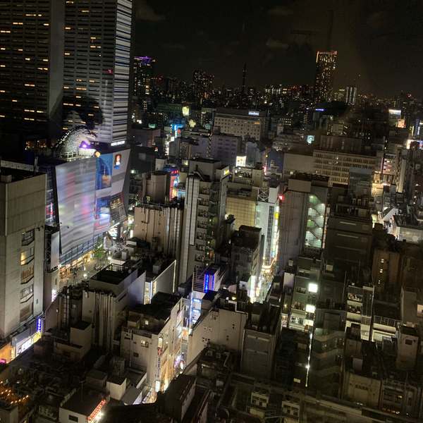 新宿プリンスホテル歌舞伎町景色夜
