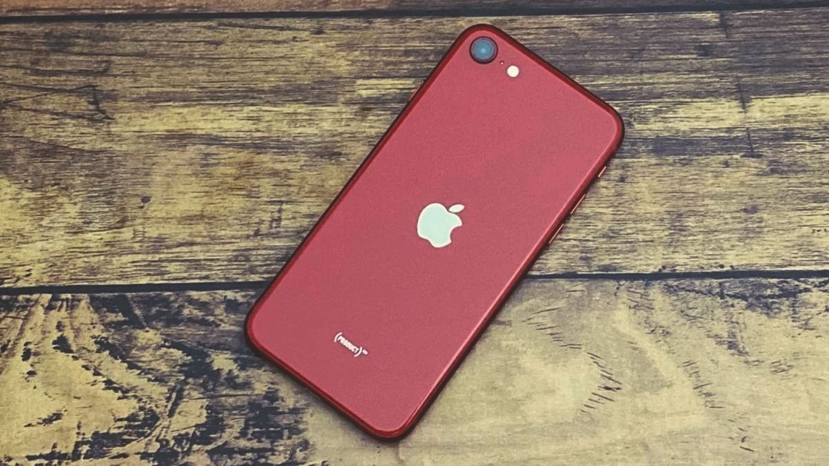 99％以上節約-iPhoneSE 第3世代[128GB] SIMフリー MMYH3J PRODUCTRED：ゲオモバイル