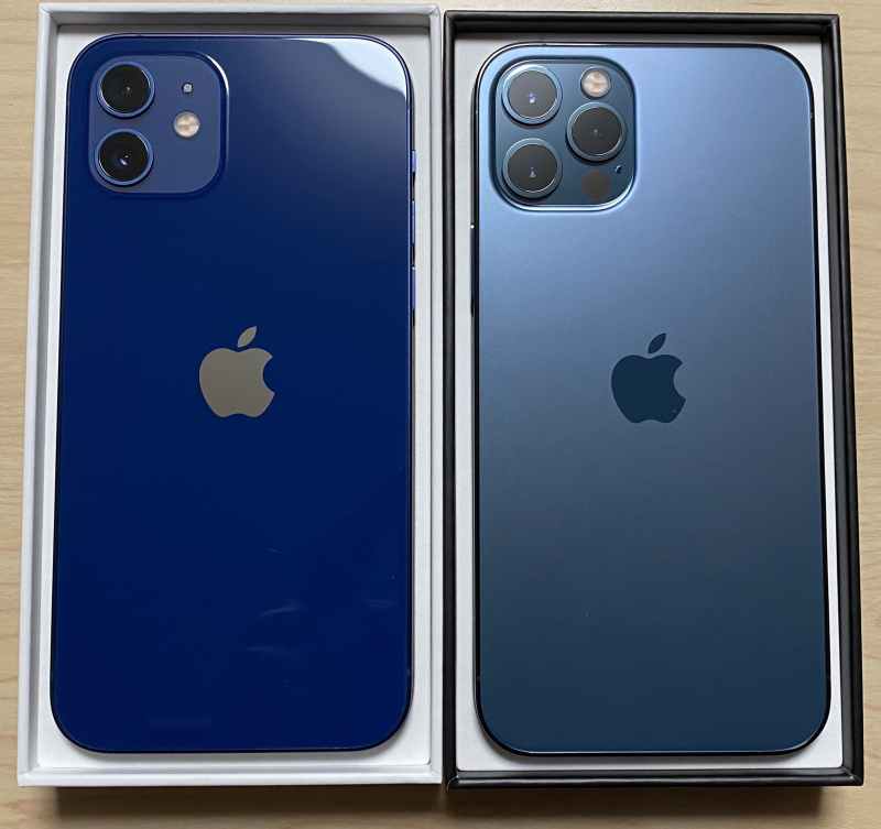 iPhone12ProとiPhone12カメラ比較