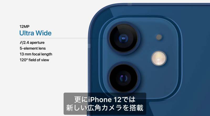 iPhone12カメラ