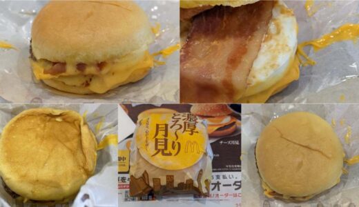 月見バーガーの販売はいつまで？濃厚とろ〜り月見と月見パイの実食レビュー