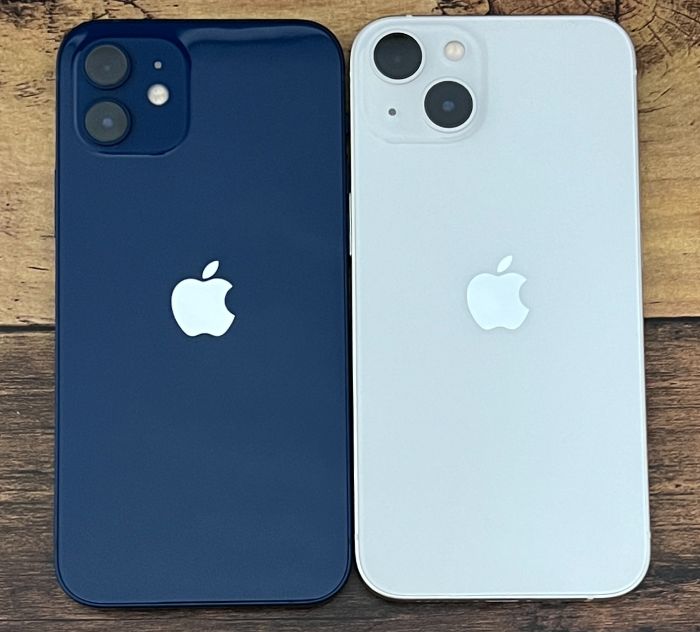 iPhone13とiPhone12の比較