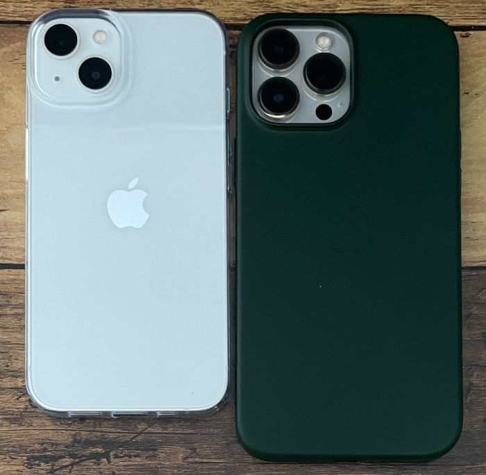 iPhone13とiPhone13ProMaxの比較