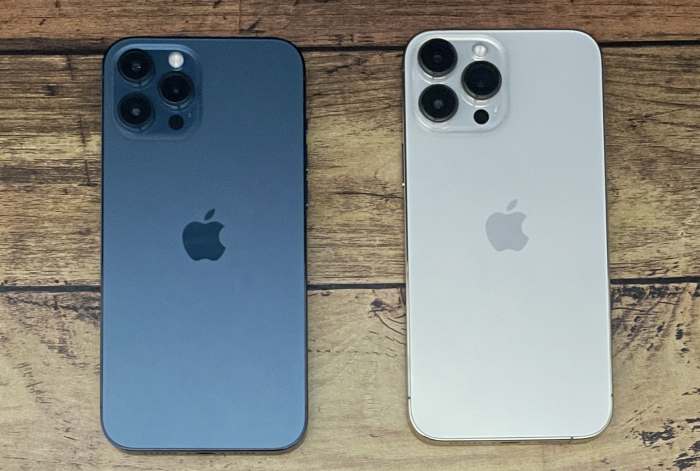 iPhone13ProMaxとiPhone12ProMaxの比較