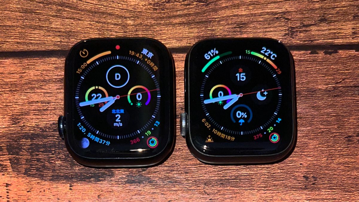 Applewatch7ディスプレイ比較