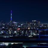 メズム東京バルコニー夜景