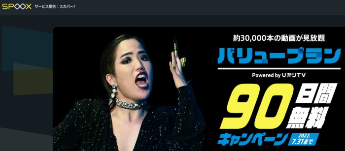 SPOOX90日間無料