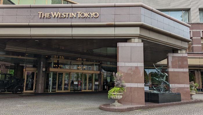 ウェスティンホテル東京エントランス