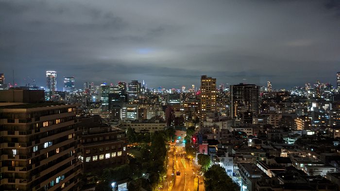 ウェスティンホテル東京夜景