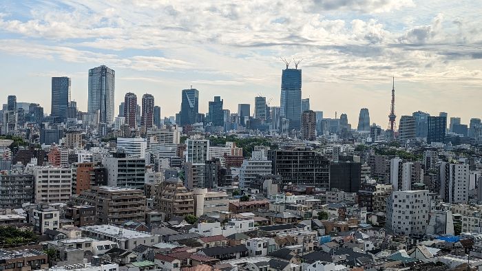 ウェスティンホテル東京眺望