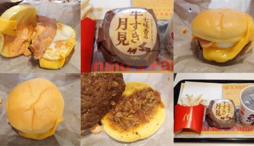 【月見バーガー】七味香る牛すき月見はいつまで販売？2023秋定番の限定バーガーをレビュー