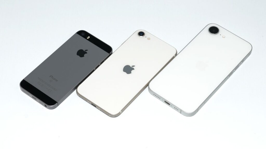 iPhone16eとiPhoneSEの比較