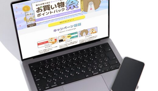 人気ポイントサイト経由のネットショッピングで商品代金が実質無料になるポイント還元祭を開催中