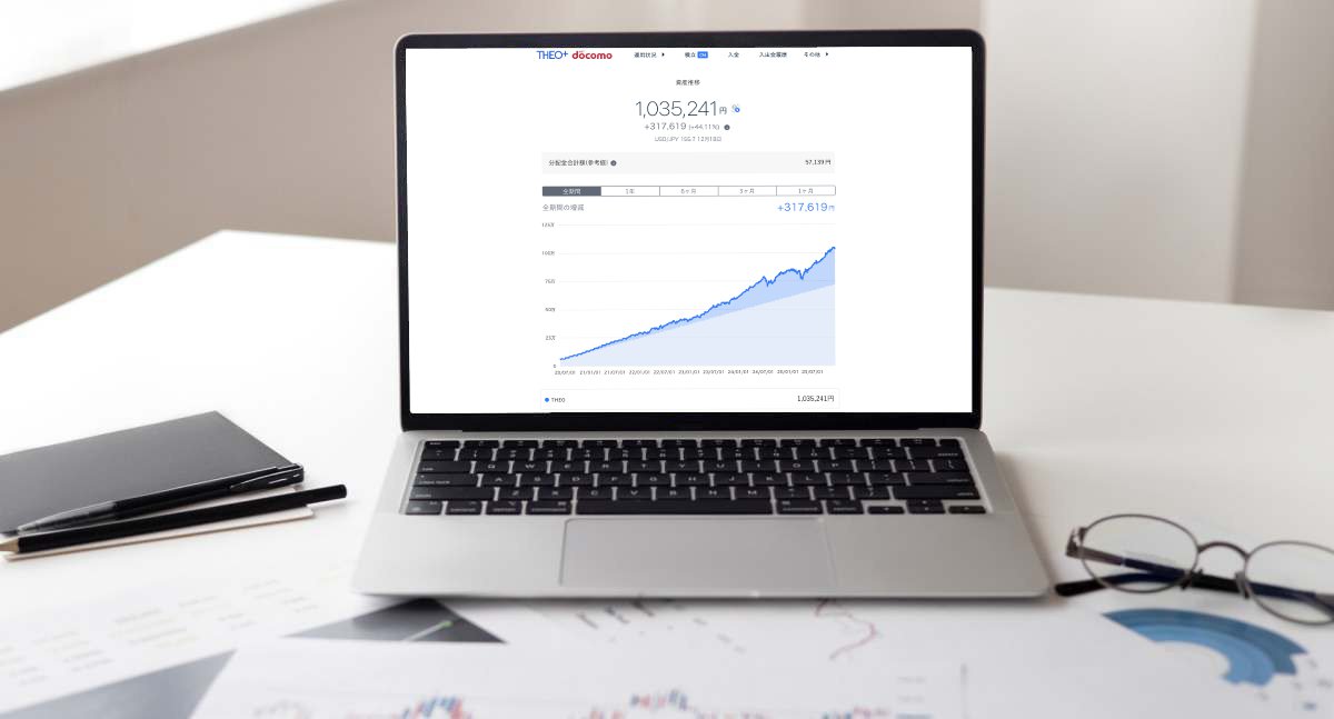 THEO+docomop新規口座開設キャンペーン