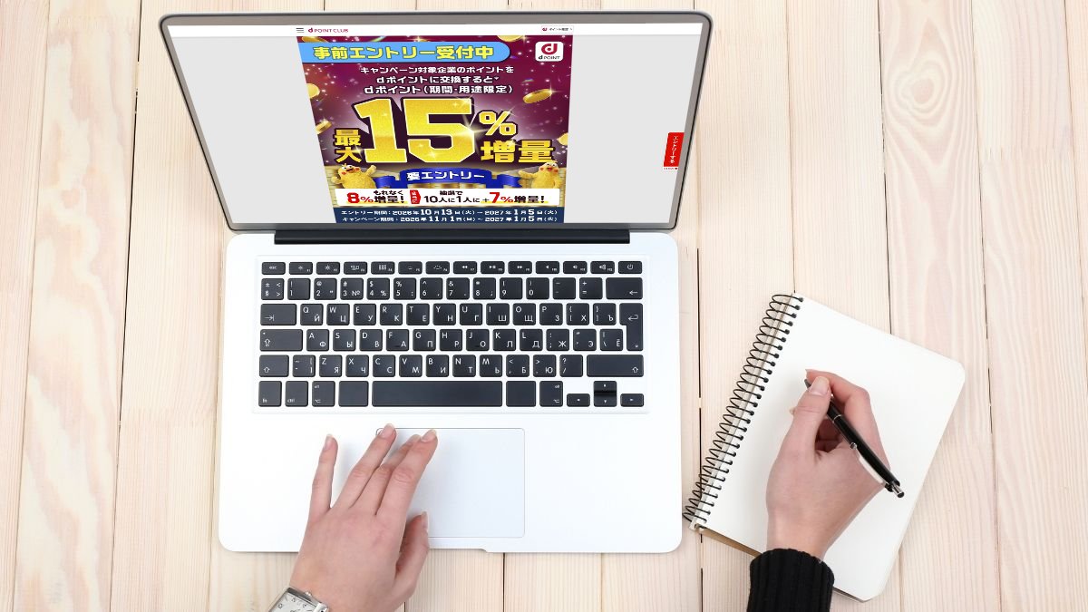 dポイント15%増量キャンペーン