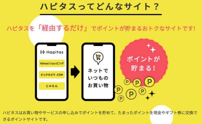 ハピタスの解説